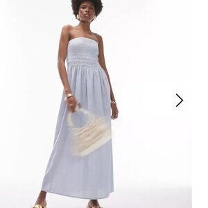 topshop beach bandeau dress